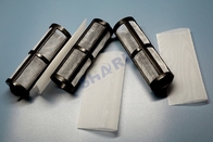 Ultrasonic or Thermal Welding Woven Polyester Mesh Filter Tubes & Tubing Cut to Size Cut to Length