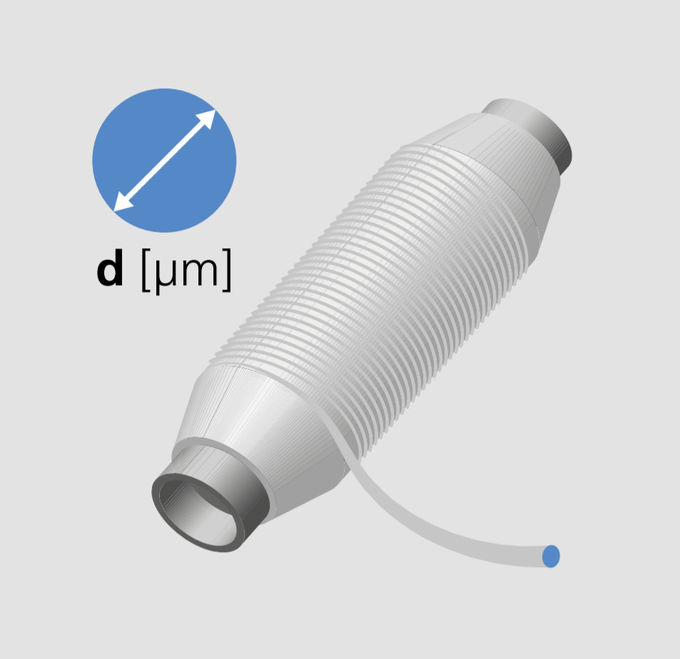 Tela clasificada del filtro del poliéster del micrón 500UM, malla anti 1 del filtro del polipropileno del moho