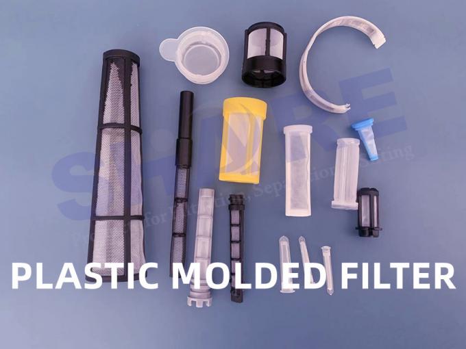 filtro moldeado plástico