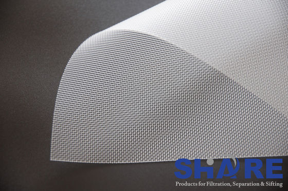 High Precision Woven Filter Mesh Fabric With Cold Cutting / Heat Slitting Technique