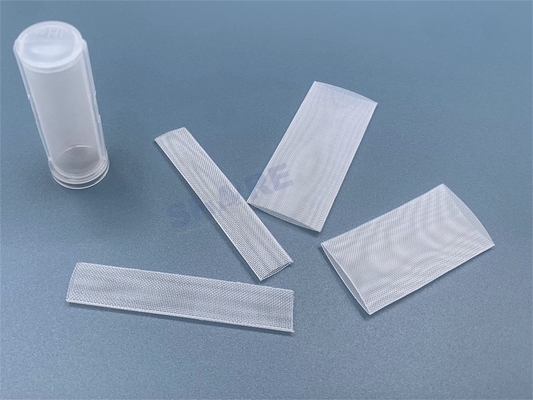 Polyester PET Filter Mesh Welded Tube 40-300μM For Blood Filter Moulding
