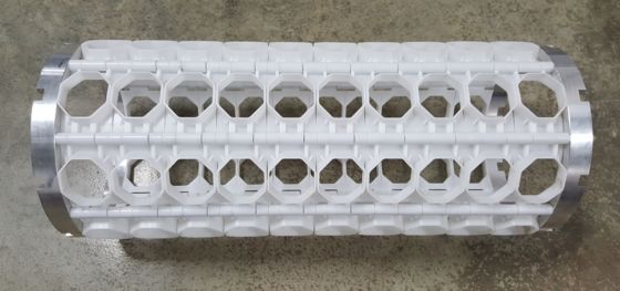 59.5mm Wide POM Outer Drum Cell for Dough Divider Rounder Machines - Durable and Customizable Spare Part