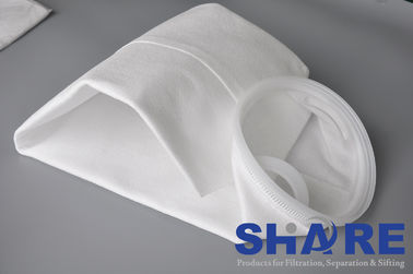 High Flow Industrial Dust Bags PP Filter Felt Bags With Low Pressure Drop Media