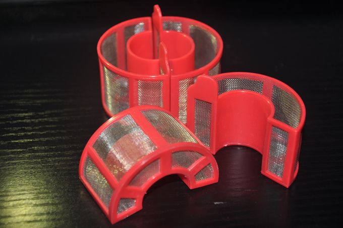 Color metálico sintético 3 disponibles del marco de Mesh Molded Plastic Filters Any