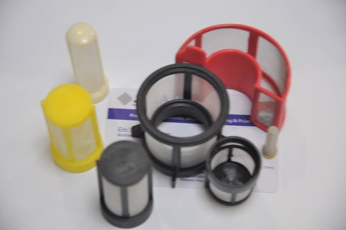 Color metálico sintético 7 disponibles del marco de Mesh Molded Plastic Filters Any