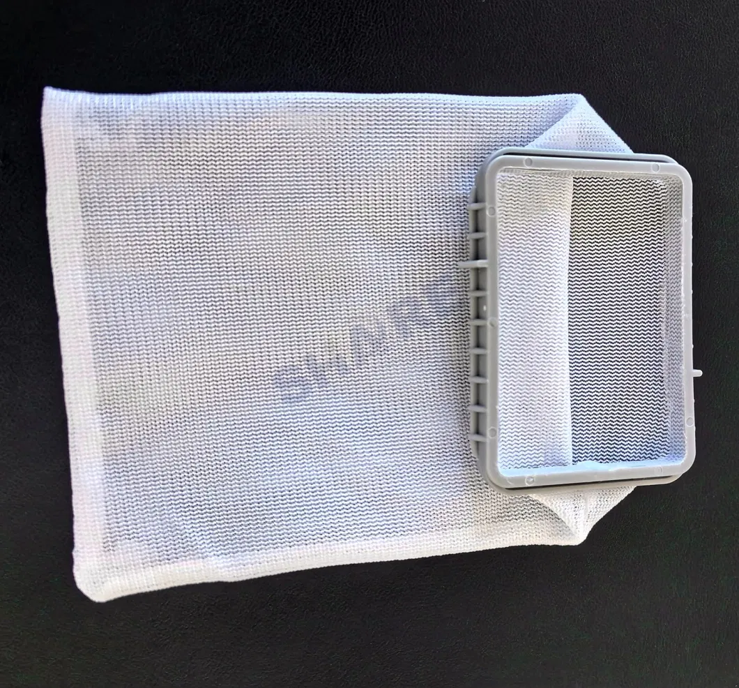 Lavadora filtro de lingotes trampa, resistente al desgaste y desgarro óptima red de nylon, captura de lingotes y suciedad dura 0