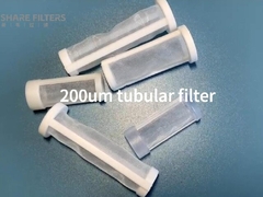 El tamaño del filtro tubular de sangre de 200 micras es OD13.4x32.4mm, OD16.9x40.4mm, 16.5x52.2mm